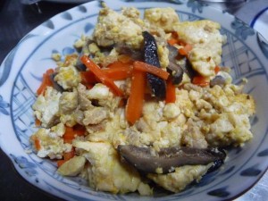 炒り豆腐　完成